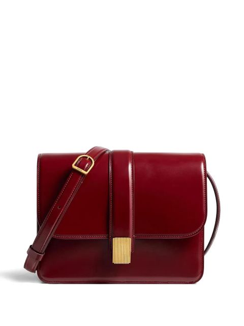 KHAITE leather crossbody bag - Red - zdjęcie produktu nr 1