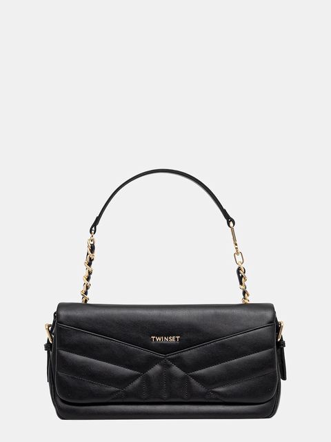 Twinset torebka kolor czarny 252TB7323 - zdjęcie produktu nr 1