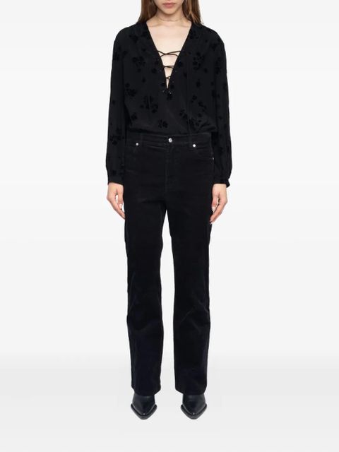 Zadig&Voltaire corduroy trousers - Black - zdjęcie produktu nr 2