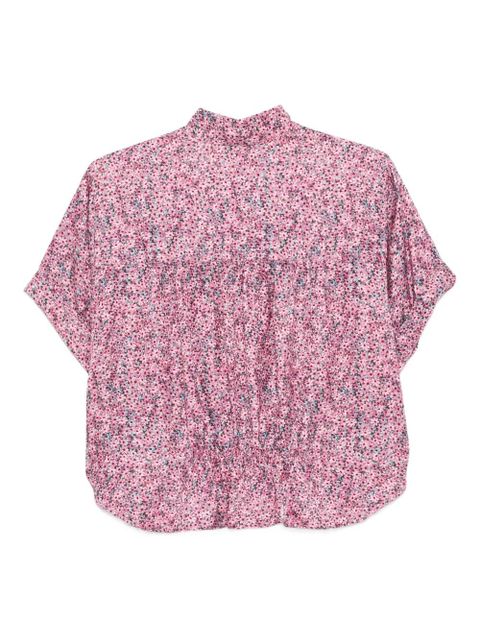 ISABEL MARANT Azalea floral buttoned shirt - Pink - zdjęcie produktu nr 2