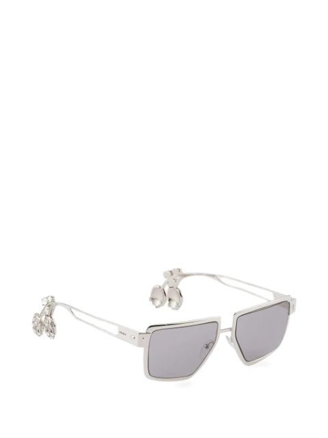 Prada Eyewear Prada Runway sunglasses - Silver - zdjęcie produktu nr 2