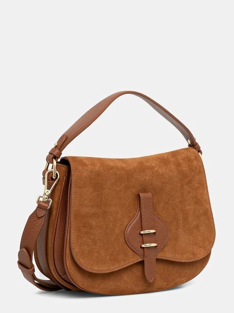 Coccinelle torebka zamszowa MAVERY SUEDE