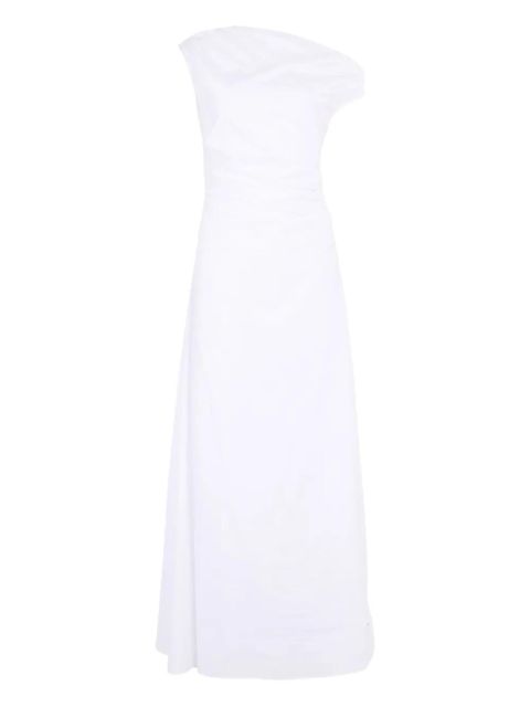 STAUD Phare one-shoulder maxi dress - White - zdjęcie produktu nr 1