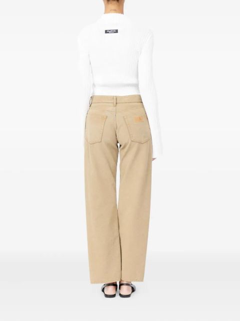MM6 Maison Margiela button-fastening trousers - Neutrals