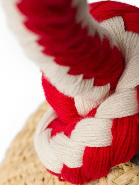 Prada woven drawstring bag - Neutrals