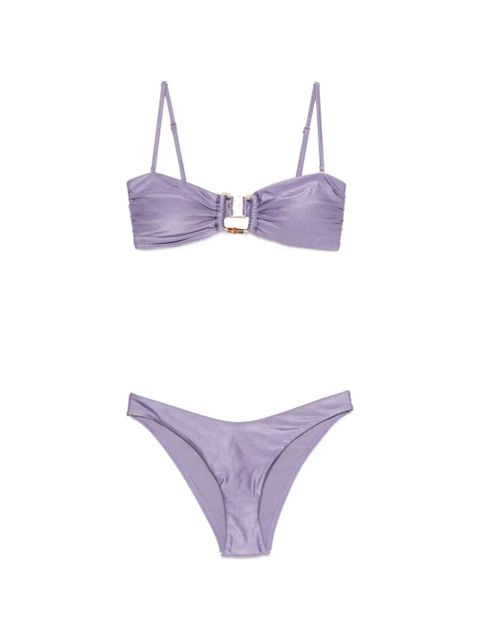 ZIMMERMANN Indra bamboo-trim bikini - Purple - zdjęcie produktu nr 1