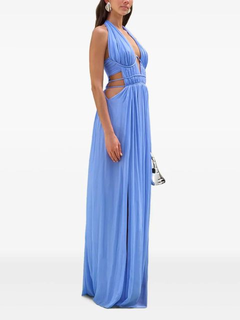 Cult Gaia Aashvi gown - Blue