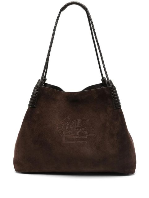 ETRO suede shoulder bag - Brown - zdjęcie produktu nr 1