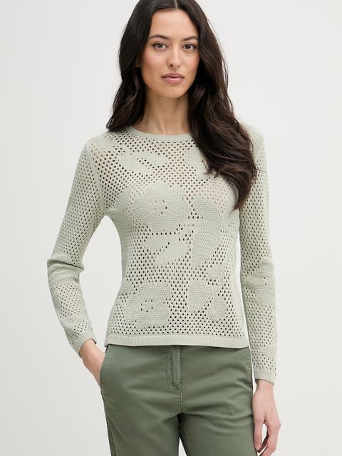 United Colors of Benetton sweter damski bawełniany - zdjęcie produktu nr 1