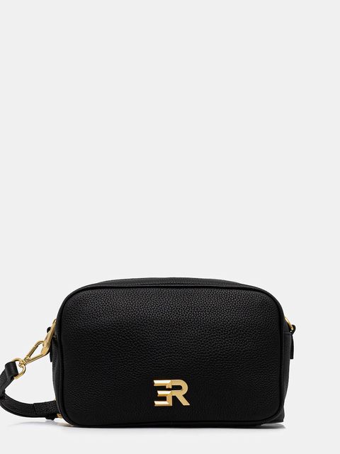 ERMANNO Firenze torebka skórzana kolor czarny 12401934 - zdjęcie produktu nr 1