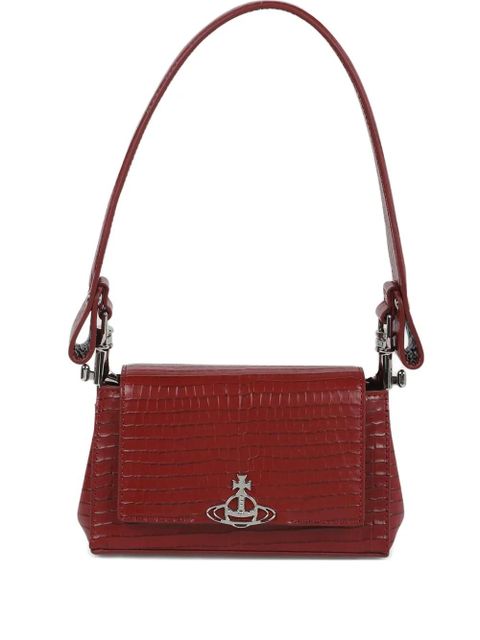 Vivienne Westwood Orb Croc-Effect tote bag - Red - zdjęcie produktu nr 1