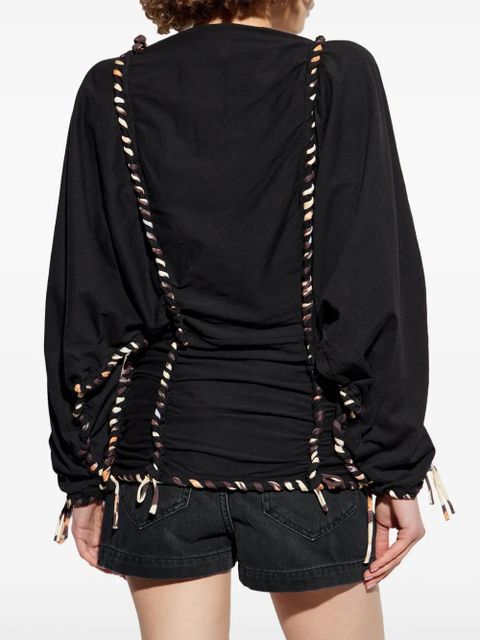 ISABEL MARANT Zaolia top - Black