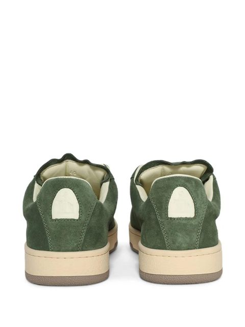 Lanvin Curb Lite suede sneakers - Green - zdjęcie produktu nr 2