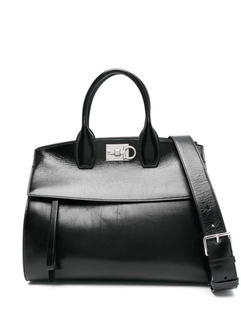 Ferragamo large Studio Soft tote bag - Black - zdjęcie produktu nr 1