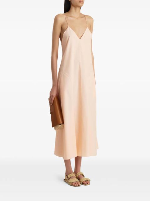 KHAITE Iben dress - Pink