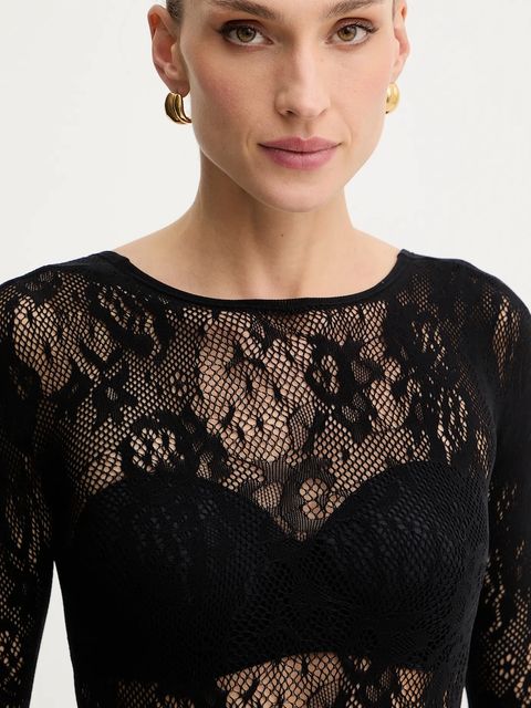 Patrizia Pepe body damskie kolor czarny 2M4484 J344