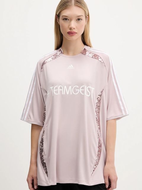 adidas Originals t-shirt Ovzd Jersey damski kolor różowy KE9793 - zdjęcie produktu nr 1