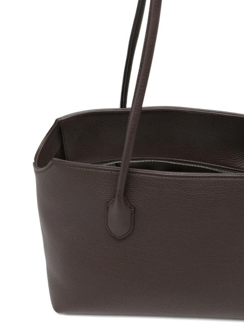 The Row top handle tote bag - Brown