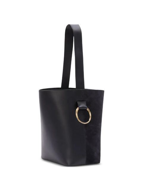 Victoria Beckham Dia leather bucket bag - Black
