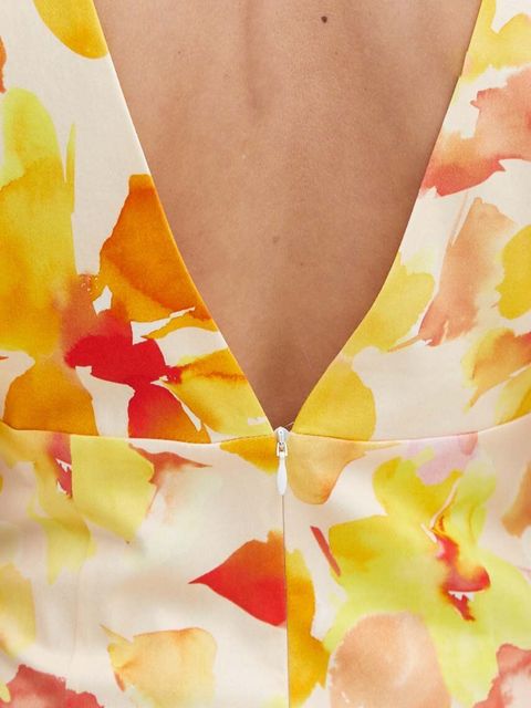 Morgan sukienka RAMIN.F kolor żółty mini prosta