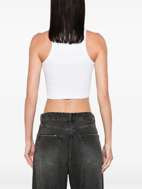 Givenchy 4G cropped tank top - White