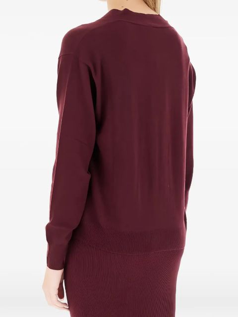 Weekend Max Mara pocket button cardigan - Red - zdjęcie produktu nr 2