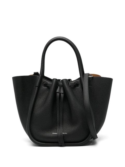 Proenza Schouler small Ruched tote bag - Black - zdjęcie produktu nr 1
