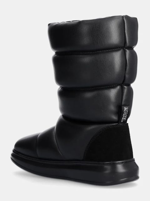 Karl Lagerfeld śniegowce KAPRI KOSI kolor czarny KL44564