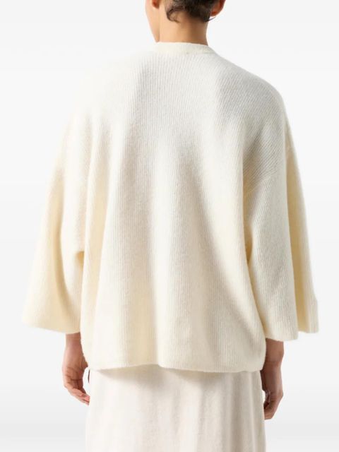 American Vintage V-neck damsville cardigan - Neutrals