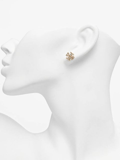 Tory Burch kolczyki Kira Pave Stud - zdjęcie produktu nr 2