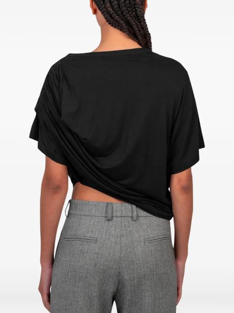 Gimaguas Daria draped top - Black