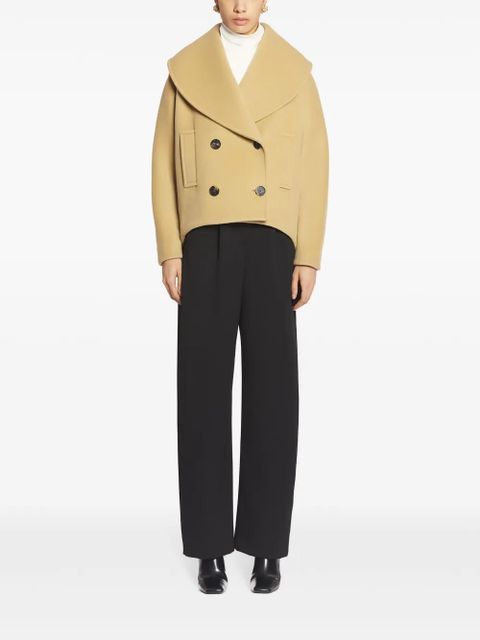 Lanvin wide-lapels double-breasted jacket - Neutrals