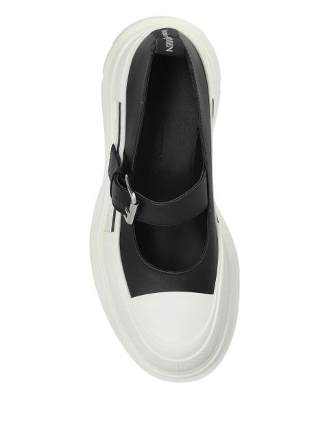 Alexander McQueen Oversized mary jane chunky sneakers - Black
