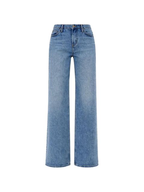 Reformation Cary low-rise slouchy wide-leg jeans - Blue - zdjęcie produktu nr 1