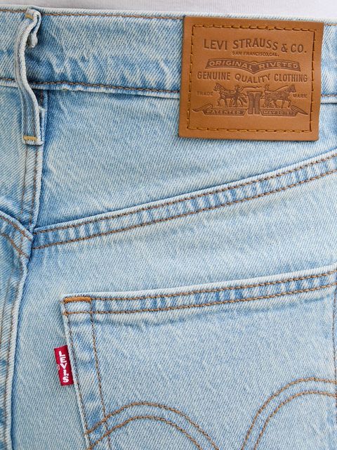 Levi's jeansy RIBCAGE FULL LENGTH damskie high waist 79078.0045
