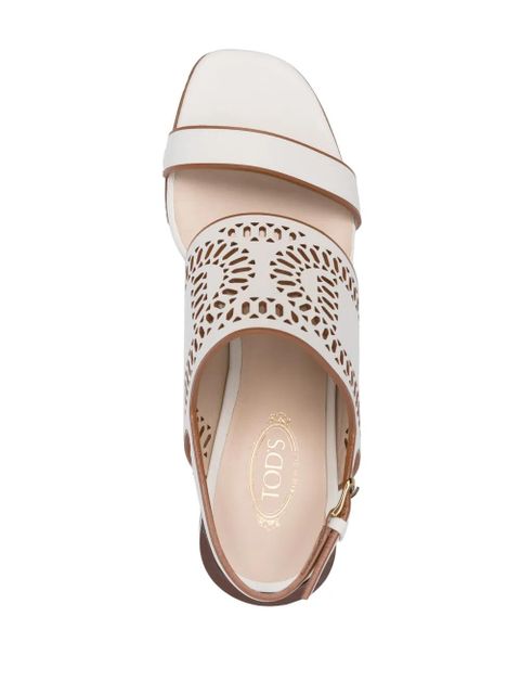 Tod's Catena 65mm sandals - Neutrals