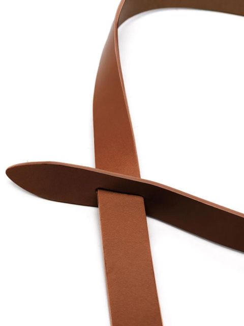 ISABEL MARANT Lecce leather belt - Brown - zdjęcie produktu nr 2