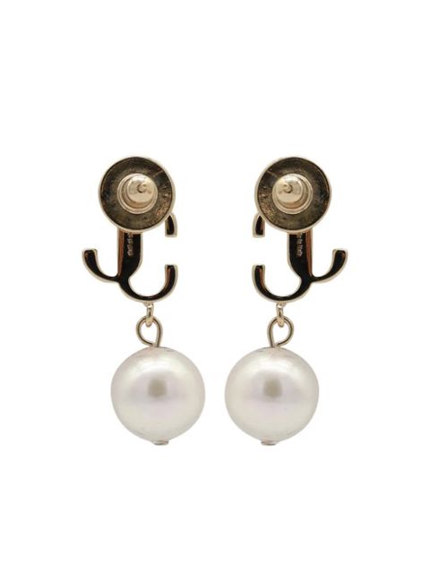 Jimmy Choo JC pearl stud earrings - Gold - zdjęcie produktu nr 2
