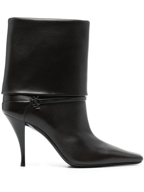Saint Laurent 90mm Niki boots - Brown
