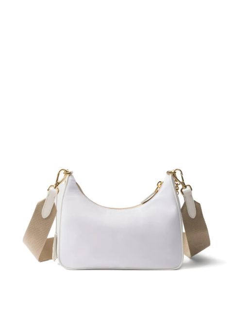 Prada Re-Edition 2005 Re-Nylon shoulder bag - White - zdjęcie produktu nr 2