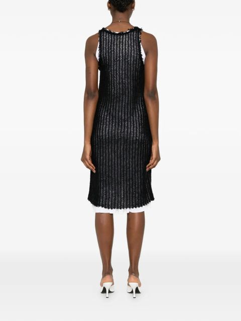 TOTEME mohair knit tank dress - Black
