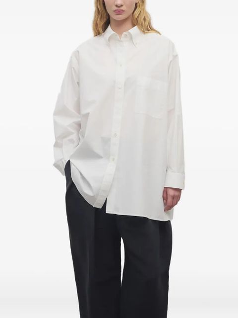 The Row cotton shirt - White