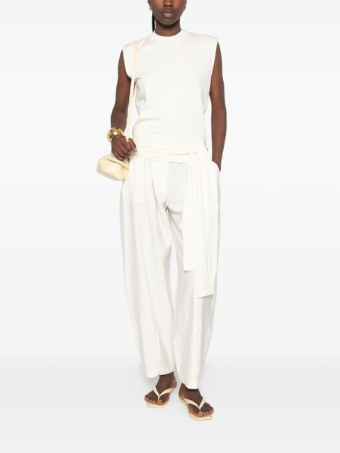 Róhe tie-waist top - Neutrals - zdjęcie produktu nr 2