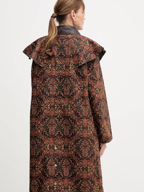 Barbour płaszcz x Farm Rio kolor multicolor LWX1503 - zdjęcie produktu nr 2