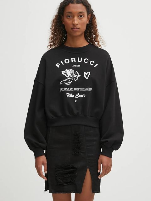 Fiorucci bluza bawełniana Cupid Love Club Print Cropped - zdjęcie produktu nr 2