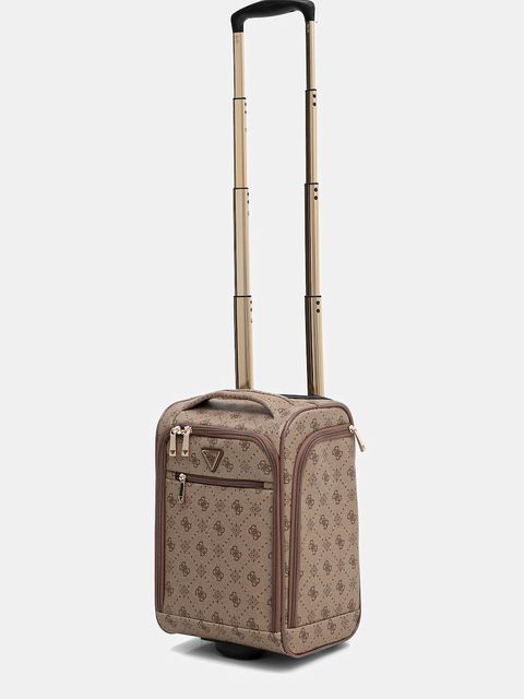 Guess walizka SILIA SMALL kolor beżowy TWGP98 90971