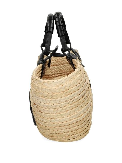 Casadei woven tote bag - Neutrals