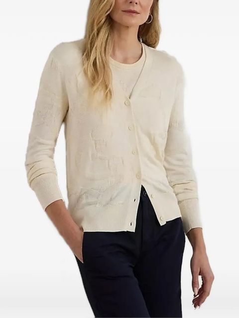 Lauren Ralph Lauren buttoned cardigan - Neutrals - zdjęcie produktu nr 1