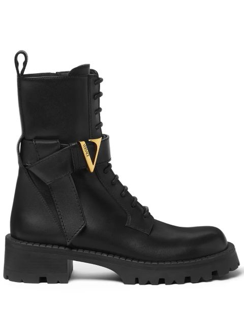 Versace lace-up ankle boots - Black - zdjęcie produktu nr 1