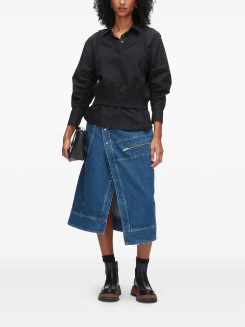 3.1 Phillip Lim long-sleeve shirt - Black - zdjęcie produktu nr 2